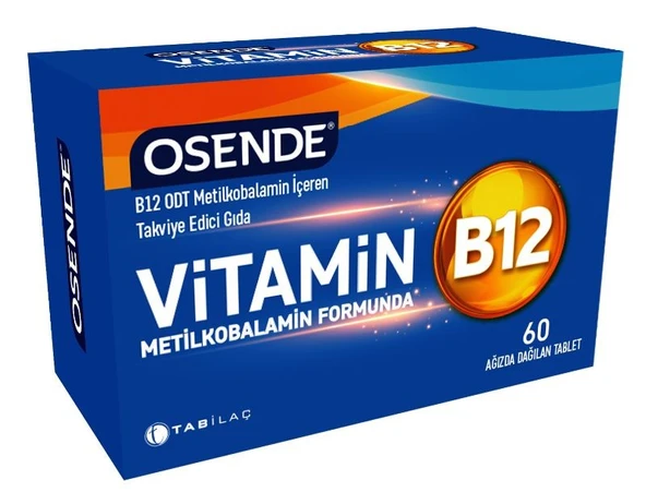 Osende Vitamin B12 60 Tablet ürün görseli 1
