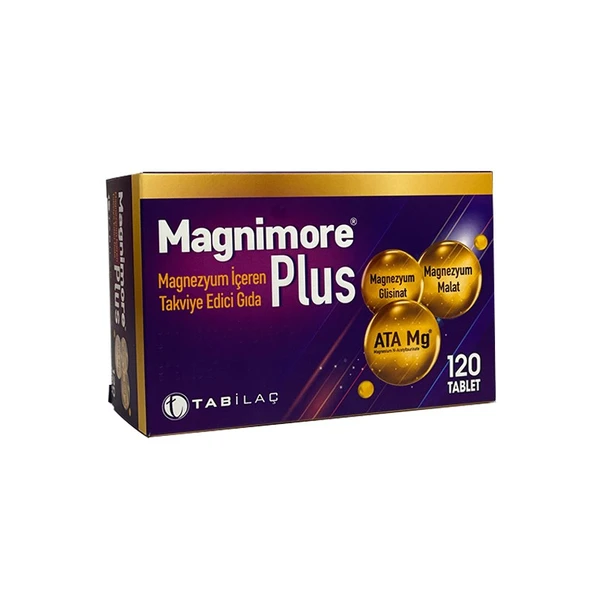 Magnimore Plus 120 Tablet ürün görseli 1