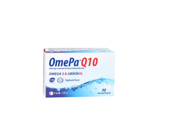 Omepa-Q10 Omega3 Ubiquinol 90 Kapsül ürün görseli 1