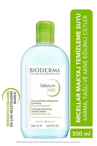 Bioderma Sebium H2O 500 ml ürün görseli 1