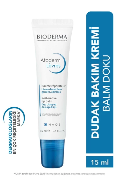 Bioderma Atoderm Lip Balm 15 ml ürün görseli 1