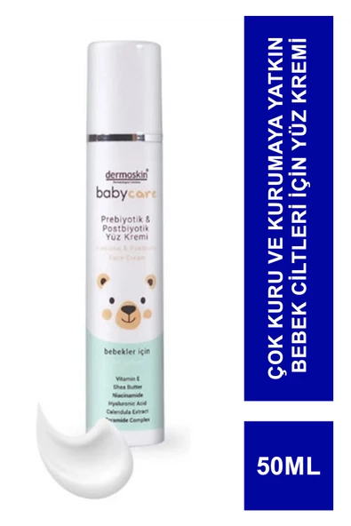 Dermoskin Babycare Prebiyotik & Postbiyotik Yüz Kremi 50 ml ürün görseli 1