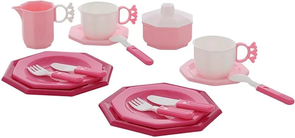Polesie Çocuk Yemek Takımı Retro 17 Parça 937 61720 ürün görseli 1