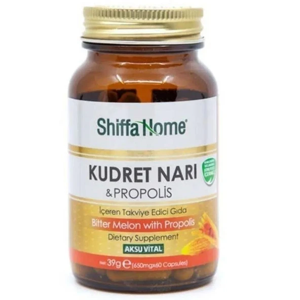 Shiffa Home Kudret Narı Propolisli Kapsül 60 Kapsül 600mg ürün görseli 1
