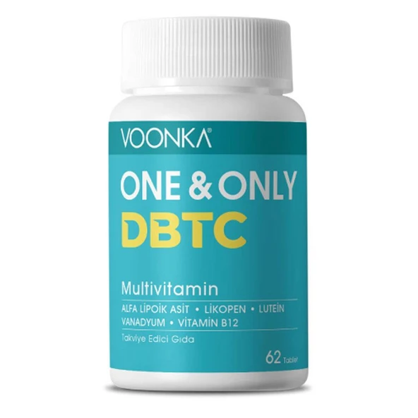 Voonka One & Only DBTC Multivitamin 62 Tablet ürün görseli 1