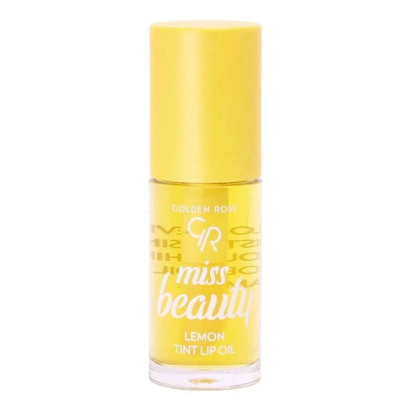 Golden Rose Miss Beauty Tint Lip Oil No: 04 Lemon Dudak Yağı ürün görseli 1