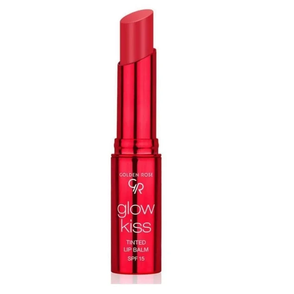 Golden Rose Glow Kiss Tinted Lip Balm Ruj 02 Strawberry ürün görseli 1