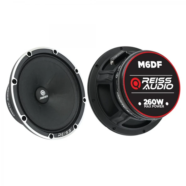 REİSS AUDIO RS-M6DF 16CM MİDRANGE 260W HOPARLÖR ürün görseli 1