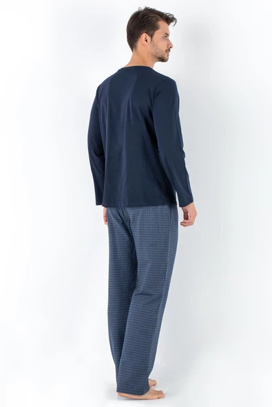 DoReMi Prussian Blue Erkek Pijama Takımı - Resim 4