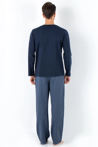 DoReMi Prussian Blue Erkek Pijama Takımı - Resim 5