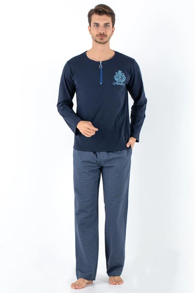 DoReMi Prussian Blue Erkek Pijama Takımı - Resim 3