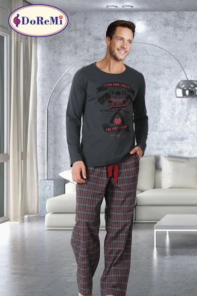 DoReMi Dark Damon Erkek Pijama Takımı ürün görseli 1