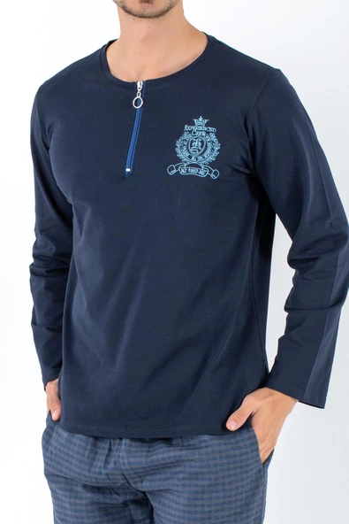 DoReMi Prussian Blue Erkek Pijama Takımı - Resim 6