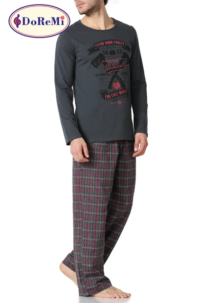 DoReMi Dark Damon Erkek Pijama Takımı - Resim 2