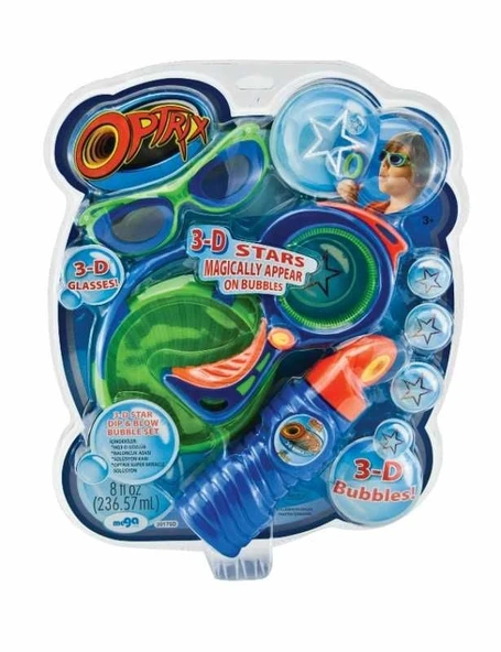 Optrix 3D Bubbles Set Yıldız Efektli 20175 D ürün görseli 1
