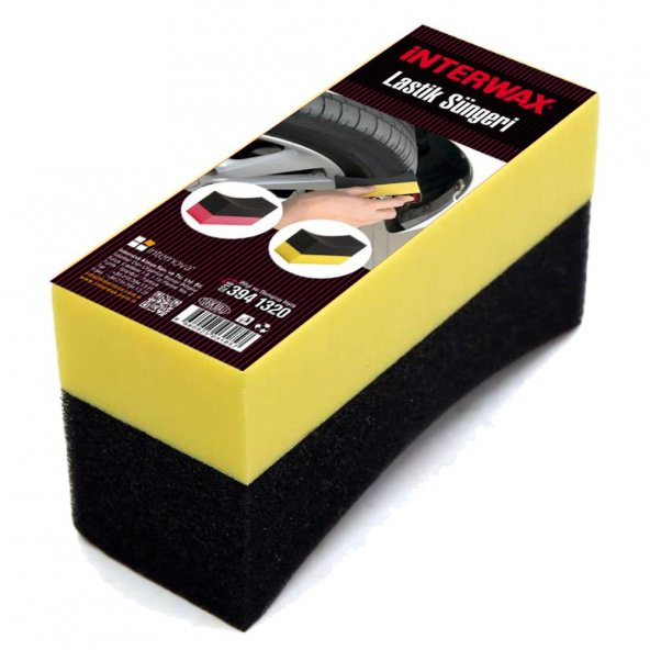 INTERWAX LASTİK PARLATMA ÇOK AMAÇLI SÜNGER - Resim 8