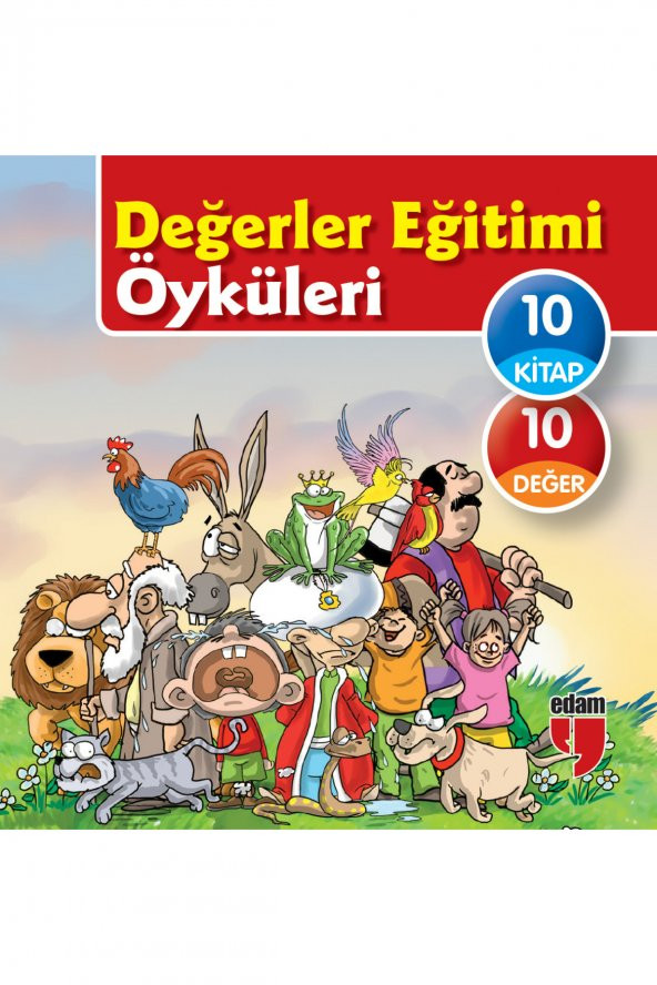 DEĞERLER EĞİTİMİ ÖYKÜLERİ-SET-BÜYÜK BOY ürün görseli 1