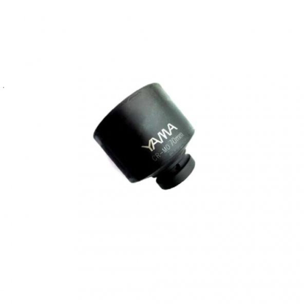 YAMA 1/2 HAVALI SİYAH LOKMA 23 mm YAHLM1223 ürün görseli 1
