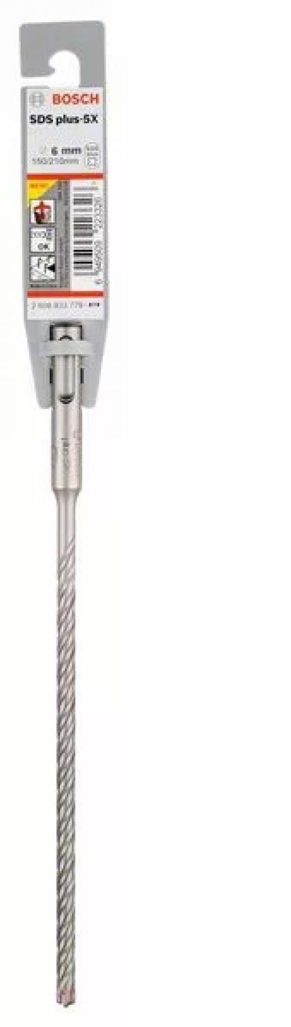 BOSCH SDS PLUS-5X 6 mm 150/210 2608833779 ürün görseli 1