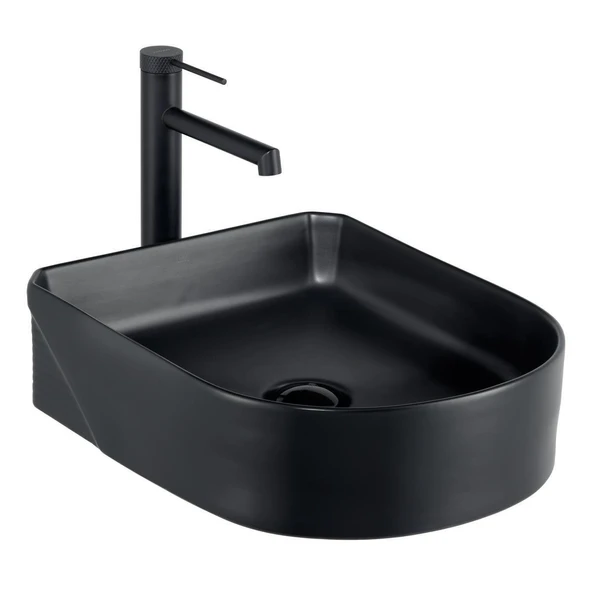 LENA TEZGAHÜSTÜ LAVABO (MAT SİYAH) EH-5110MS ürün görseli 1