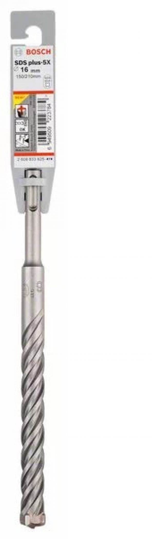 BOSCH SDS PLUS-5X 16 mm 150/210 2608833825 ürün görseli 1