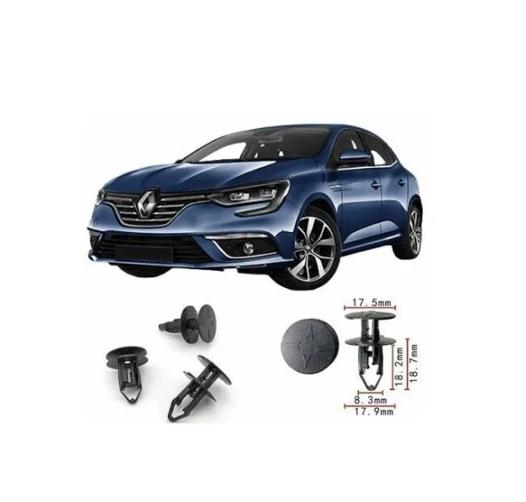 PTTAVM: Renault Megane 4 Tampon Panjur Klipsi 054000001R