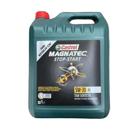 Castrol Magnatec 5W-30 A5 7 lt Motor Yağı - 2026 ürün görseli 1
