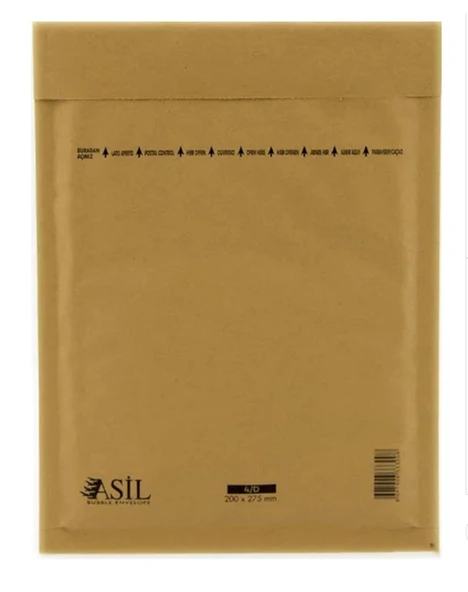 Asil Doğan Kabarcıklı Zarf 200X275mm 100Gr - 3 adet ürün görseli 1
