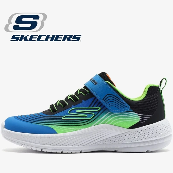 Skechers Microspec Advance 403926L Ortopedik Çocuk Spor Ayakkabı ürün görseli 1