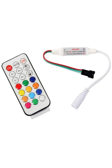 Pixel Led Kontrol Kumandası eg-600 ürün görseli 1