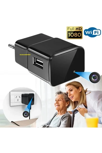 Wifi güvelik Kamera Adaptör Kamera (Dünyanın Heryerinden Canlı Izlenir ve Ses ve Video Kaydeder) ürün görseli 1