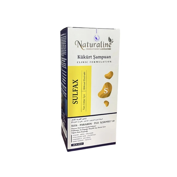Naturaline Kükürt Saç ve Vücut Şampuanı 200 ml ürün görseli 1