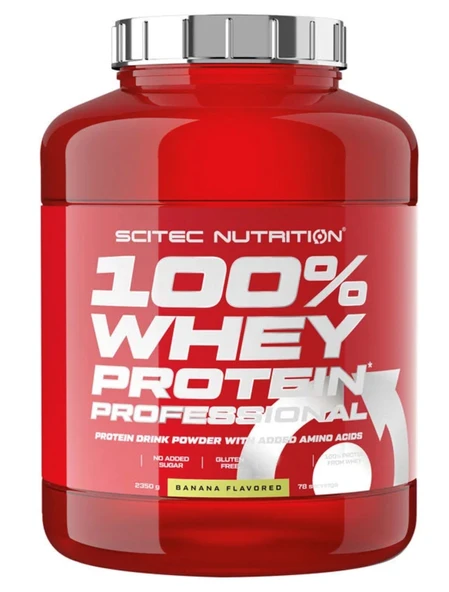 Scitec Whey Professional Whey Protein 2350 Gr Muz ürün görseli 1