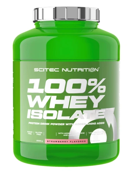 Scitec Whey Isolate - İzole Protein 2000 Gr - Çilek ürün görseli 1