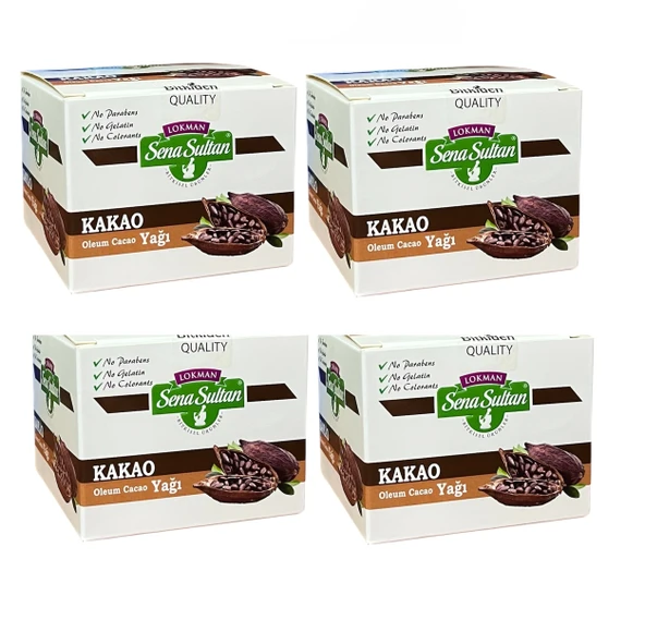 4 Adet Kakao Yağı Kremi 100 ml, Lokman Sena Sultan ürün görseli 1