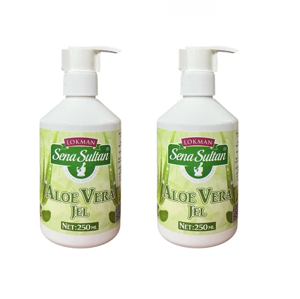 2Adet Aloe Vera Jel 250 ml, Lokman Sena Sultan ürün görseli 1
