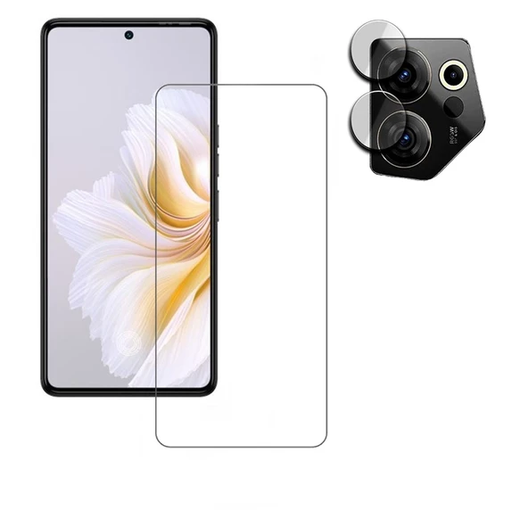 Gpack Tecno Camon 20 Pro 5G uyumlu Ekran Koruyucu  Kamera Lens Koruyucu EKL165 ürün görseli 1