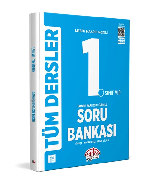 Editör Yayınları 1. Sınıf VİP Tüm Dersler Soru Bankası ürün görseli 1