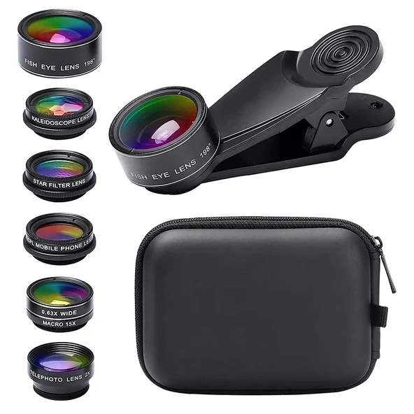 Powermaster PM-25951 Telefon Kamera 6Lı Set Lens Kiti ürün görseli 1