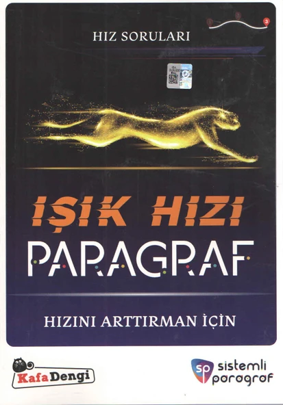 Sistemli Paragraf Işık Hızı Paragraf Soru Bankası Kafa Dengi Yayınları ürün görseli 1