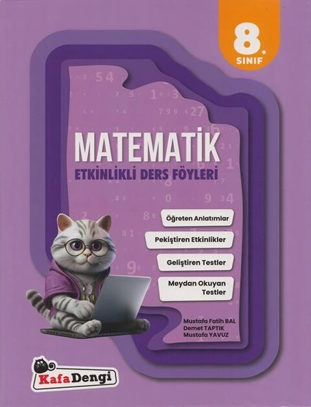 Kafa Dengi Yayınları 8. Sınıf Matematik Etkinlikli Ders Föyleri ürün görseli 1
