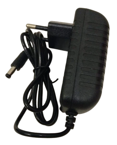 12V 1A Modem ve Arduino Uyumlu Plastik Kasa Priz Tipi Adaptör HJ-120100E ürün görseli 1