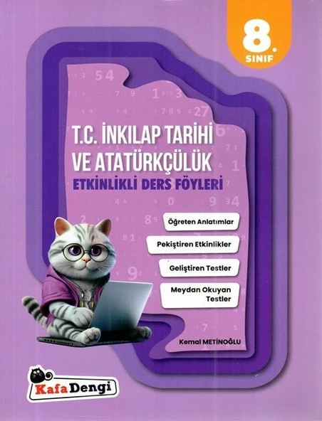 Kafa Dengi Yayınları 8. Sınıf İnkılap Tarihi ve Atatürkçülük Etkinlikli Ders Föyleri ürün görseli 1