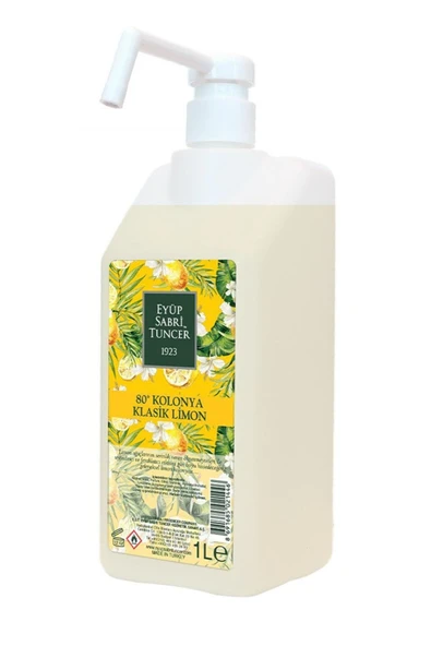 Eyüp Sabri Tuncer Klasik Limon Kolonyası Sprey Başlıklı 1 lt ürün görseli 1