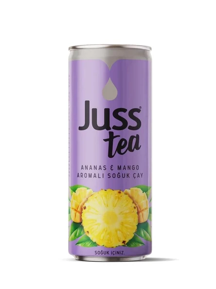 Juss Mango Ananas Aromalı 250 ml Buzlu Çay x24 ürün görseli 1
