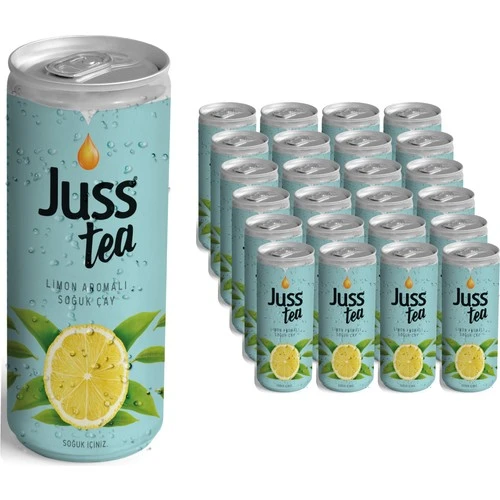 Juss Jusstea Limon Aromalı Soğuk Çay 250ML X24 Adet ürün görseli 1