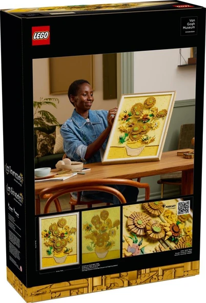 LEGO Art 31215 Vincent van Gogh – Ayçiçekleri (2615 Parça) ürün görseli 1