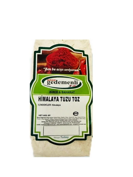 HİMLAYA TUZU TOZ  500 GR ürün görseli 1