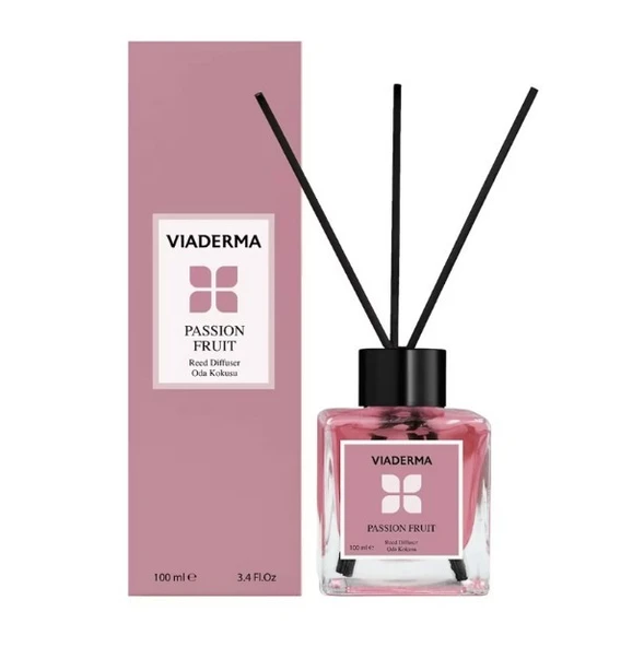 Viaderma Kare Şişe Çarkıfelek Esansı Bambu Çubuklu Oda Kokusu 100 ml ürün görseli 1