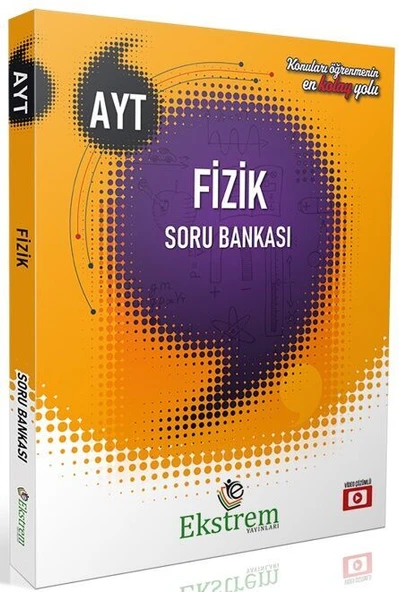 Ekstrem Yayınları AYT Fizik Soru Bankası ürün görseli 1